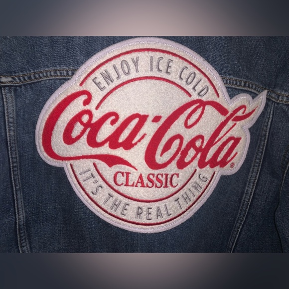 Kith x Coca Cola Denim Jacket Light Blue M - Picture 8 of 11